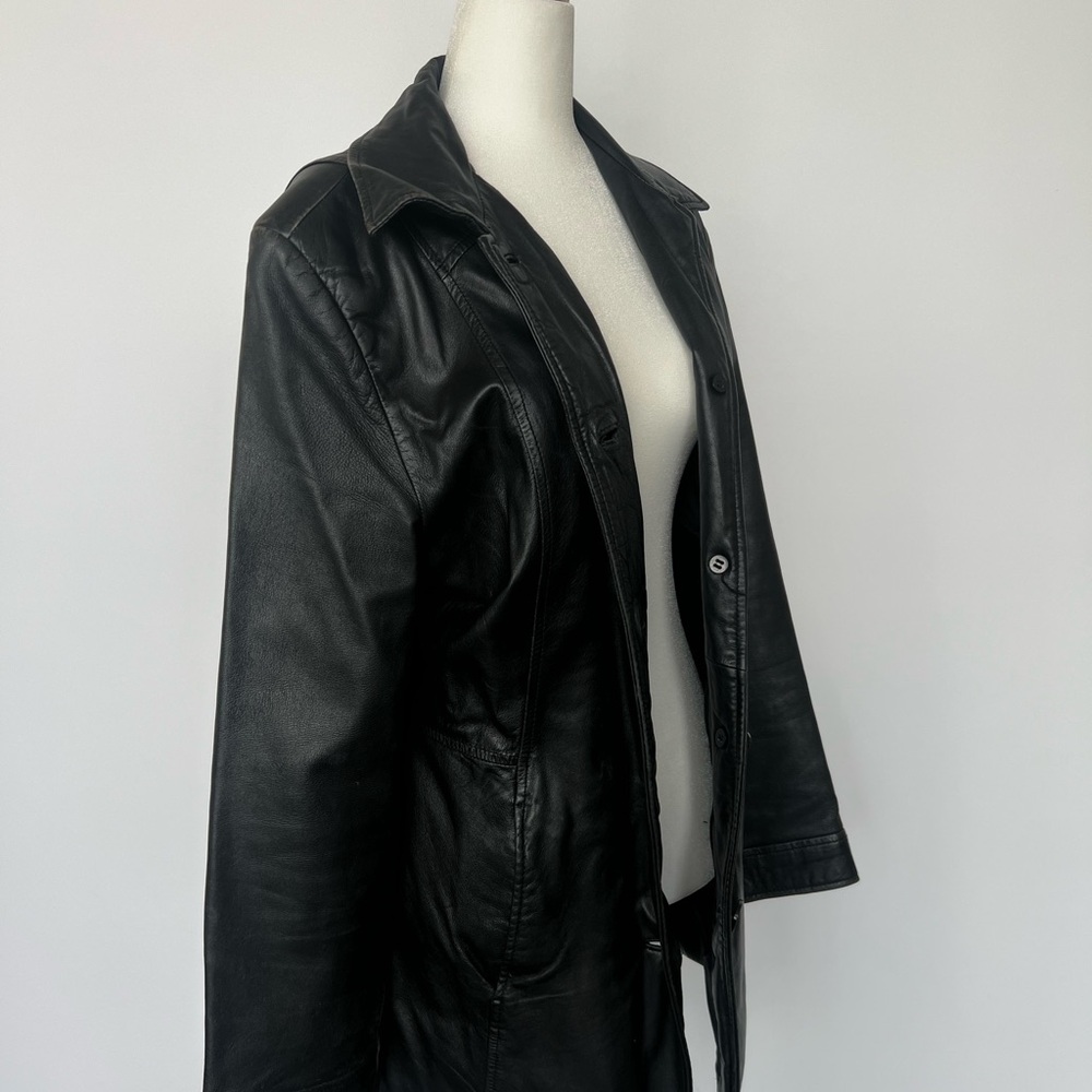Women's Black Danier Leather Jacket